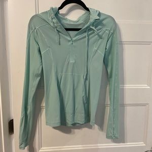 Lulu lemon pullover hooded 1/4 zip